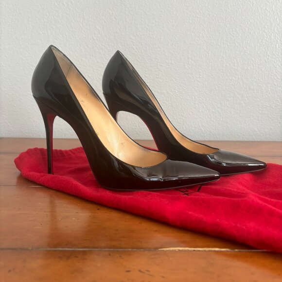 Christian Louboutin Shoes - Christian Louboutin Decollete 550 100 Patent